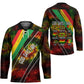Juneteenth God Says I Am Christian Freedom Hockey Jersey Pan African Flag Colors Tie Dye Galaxy