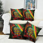 Juneteenth God Says I Am Christian Freedom Pillow Cover Pan African Flag Colors Tie Dye Galaxy