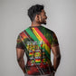 Juneteenth God Says I Am Christian Freedom T shirt Pan African Flag Colors Tie Dye Galaxy