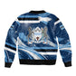 Botswana Independence Day Bomber Jacket Raised Fist Map Graphic With National Coat Of Arms