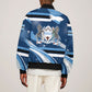 Botswana Independence Day Bomber Jacket Raised Fist Map Graphic With National Coat Of Arms