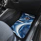 Botswana Independence Day Car Mats Raised Fist Map Graphic With National Coat Of Arms