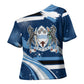 Botswana Independence Day Cross Shoulder Shirt Raised Fist Map Graphic With National Coat Of Arms