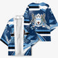 Botswana Independence Day Kimono Raised Fist Map Graphic With National Coat Of Arms