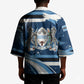 Botswana Independence Day Kimono Raised Fist Map Graphic With National Coat Of Arms