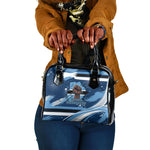 Botswana Independence Day Shoulder Handbag Raised Fist Map Graphic With National Coat Of Arms