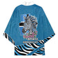Botswana Independence Day Kimono Flying Dove Graphic Zebra Portrait Flag Map