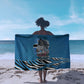 Botswana Independence Day Sarong Flying Dove Graphic Zebra Portrait Flag Map