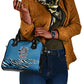 Botswana Independence Day Shoulder Handbag Flying Dove Graphic Zebra Portrait Flag Map