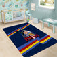 Eswatini Somhlolo Day Area Rug Swazi Flag Tribal Shield Heritage Graphic