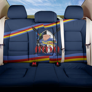 Eswatini Somhlolo Day Back Car Seat Cover Swazi Flag Tribal Shield Heritage Graphic