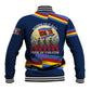 Eswatini Somhlolo Day Baseball Jacket Swazi Flag Tribal Shield Heritage Graphic