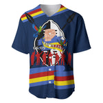 Eswatini Somhlolo Day Baseball Jersey Swazi Flag Tribal Shield Heritage Graphic