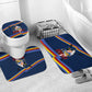 Eswatini Somhlolo Day Bathroom Set Swazi Flag Tribal Shield Heritage Graphic