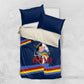 Eswatini Somhlolo Day Bedding Set Swazi Flag Tribal Shield Heritage Graphic
