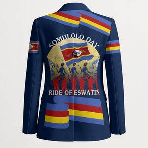 Eswatini Somhlolo Day Blazer Swazi Flag Tribal Shield Heritage Graphic