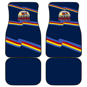 Eswatini Somhlolo Day Car Mats Swazi Flag Tribal Shield Heritage Graphic