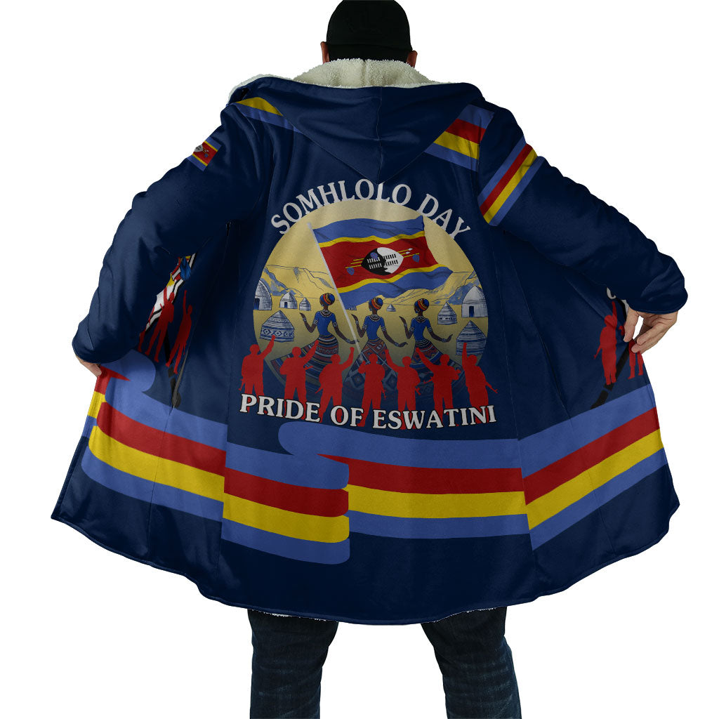 Eswatini Somhlolo Day Cloak Swazi Flag Tribal Shield Heritage Graphic