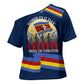 Eswatini Somhlolo Day Cross Shoulder Shirt Swazi Flag Tribal Shield Heritage Graphic