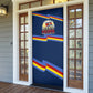 Eswatini Somhlolo Day Door Cover Swazi Flag Tribal Shield Heritage Graphic