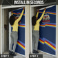 Eswatini Somhlolo Day Door Cover Swazi Flag Tribal Shield Heritage Graphic