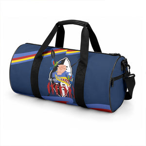 Eswatini Somhlolo Day Duffle Bag Swazi Flag Tribal Shield Heritage Graphic