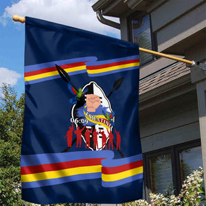 Eswatini Somhlolo Day Garden Flag Swazi Flag Tribal Shield Heritage Graphic