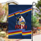 Eswatini Somhlolo Day Garden Flag Swazi Flag Tribal Shield Heritage Graphic