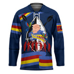 Eswatini Somhlolo Day Hockey Jersey Swazi Flag Tribal Shield Heritage Graphic