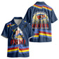 Eswatini Somhlolo Day Kid Hawaiian Shirt Swazi Flag Tribal Shield Heritage Graphic