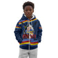 Eswatini Somhlolo Day Kid Hoodie Swazi Flag Tribal Shield Heritage Graphic