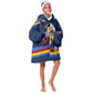Eswatini Somhlolo Day Kid Wearable Blanket Hoodie Swazi Flag Tribal Shield Heritage Graphic