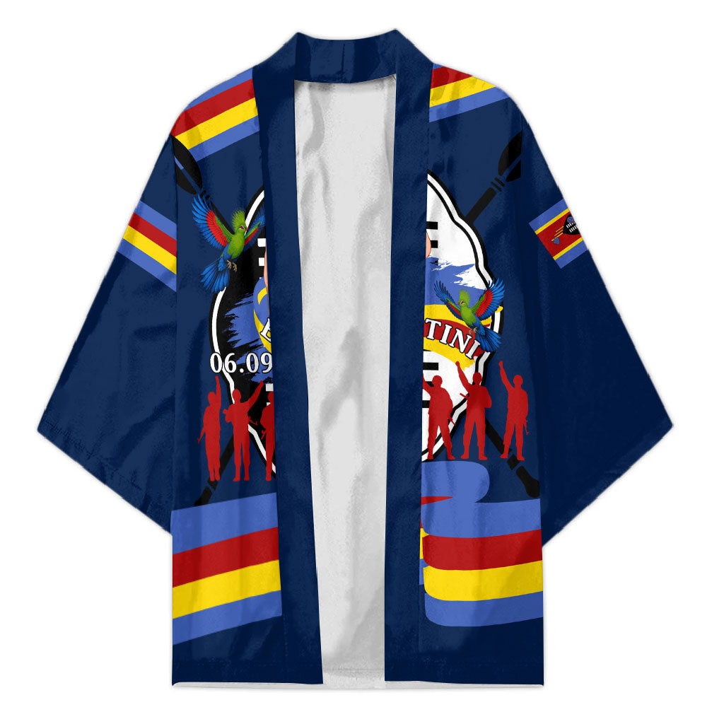 Eswatini Somhlolo Day Kimono Swazi Flag Tribal Shield Heritage Graphic