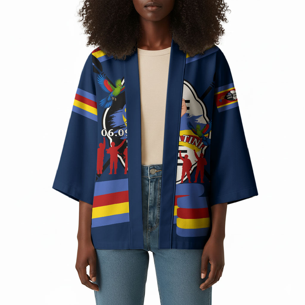 Eswatini Somhlolo Day Kimono Swazi Flag Tribal Shield Heritage Graphic