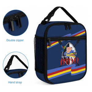 Eswatini Somhlolo Day Lunch Bag Swazi Flag Tribal Shield Heritage Graphic