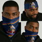 Eswatini Somhlolo Day Neck Gaiter Swazi Flag Tribal Shield Heritage Graphic