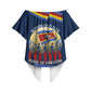 Eswatini Somhlolo Day Off Shoulder Wrap Waist Top Swazi Flag Tribal Shield Heritage Graphic