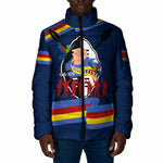Eswatini Somhlolo Day Padded Jacket Swazi Flag Tribal Shield Heritage Graphic