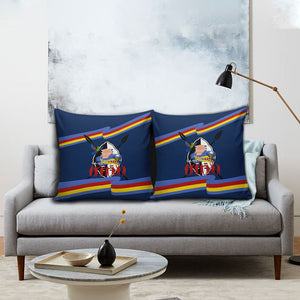 Eswatini Somhlolo Day Pillow Cover Swazi Flag Tribal Shield Heritage Graphic