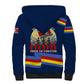 Eswatini Somhlolo Day Sherpa Hoodie Swazi Flag Tribal Shield Heritage Graphic