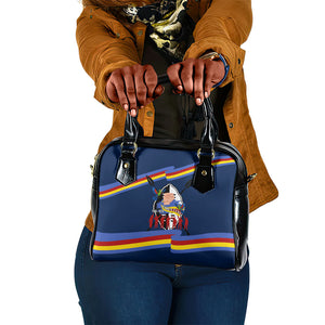 Eswatini Somhlolo Day Shoulder Handbag Swazi Flag Tribal Shield Heritage Graphic