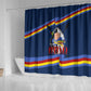 Eswatini Somhlolo Day Shower Curtain Swazi Flag Tribal Shield Heritage Graphic