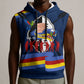 Eswatini Somhlolo Day Sleeveless Hoodie Swazi Flag Tribal Shield Heritage Graphic