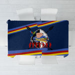 Eswatini Somhlolo Day Tablecloth Swazi Flag Tribal Shield Heritage Graphic