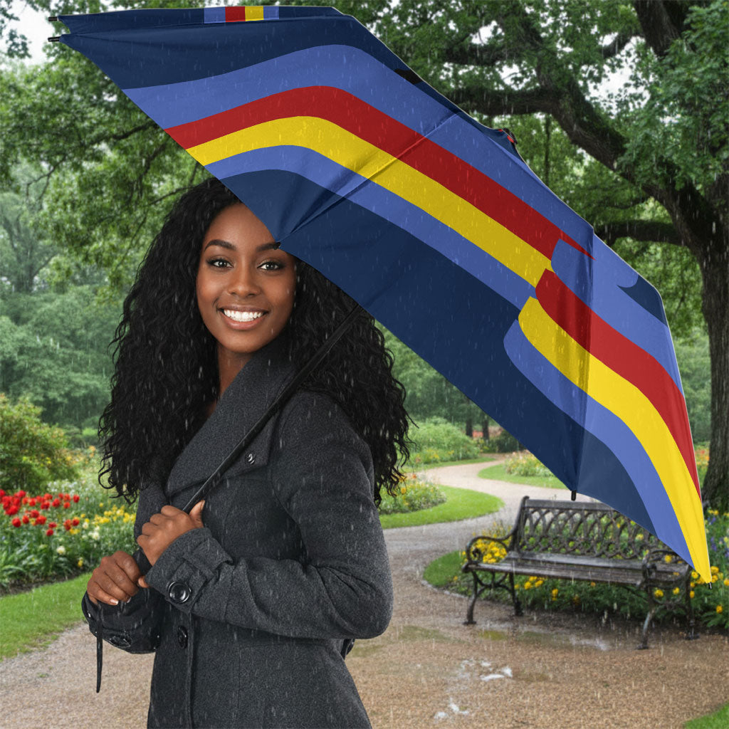 Eswatini Somhlolo Day Umbrella Swazi Flag Tribal Shield Heritage Graphic