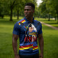 Eswatini Somhlolo Day Zipper Polo Shirt Swazi Flag Tribal Shield Heritage Graphic
