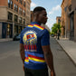 Eswatini Somhlolo Day Zipper Polo Shirt Swazi Flag Tribal Shield Heritage Graphic