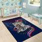 Eswatini Somhlolo Day Area Rug Swazi Flag Stamp Traditional Dancer African Heritage Graphic