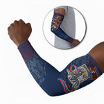 Eswatini Somhlolo Day Arm Sleeves Swazi Flag Stamp Traditional Dancer African Heritage Graphic