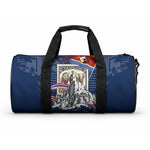 Eswatini Somhlolo Day Duffle Bag Swazi Flag Stamp Traditional Dancer African Heritage Graphic